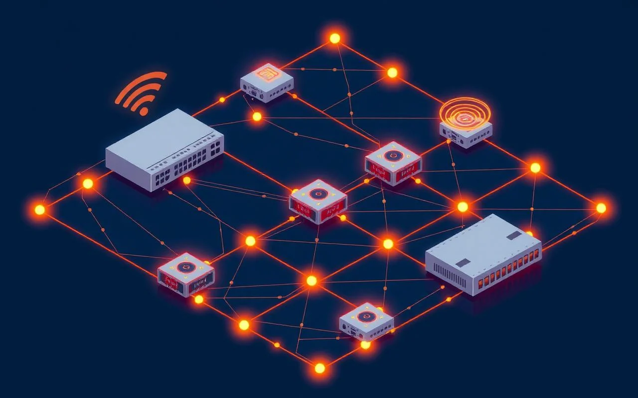 Networking — branded illustration