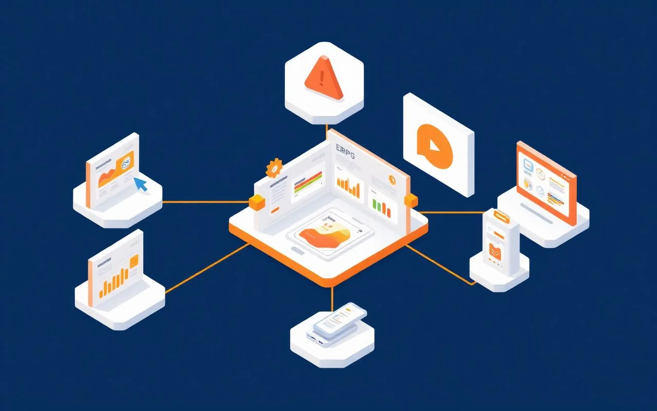 ERP Solutions illustration