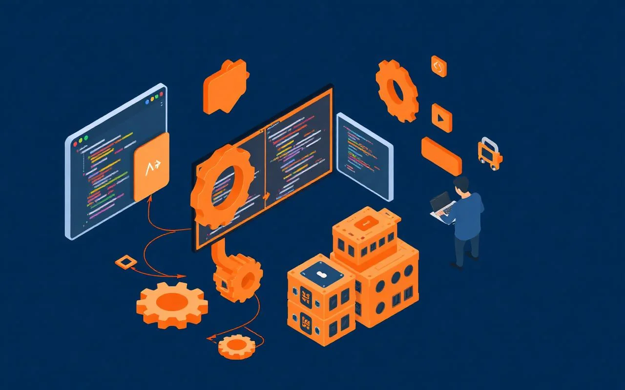 Software Development — branded illustration