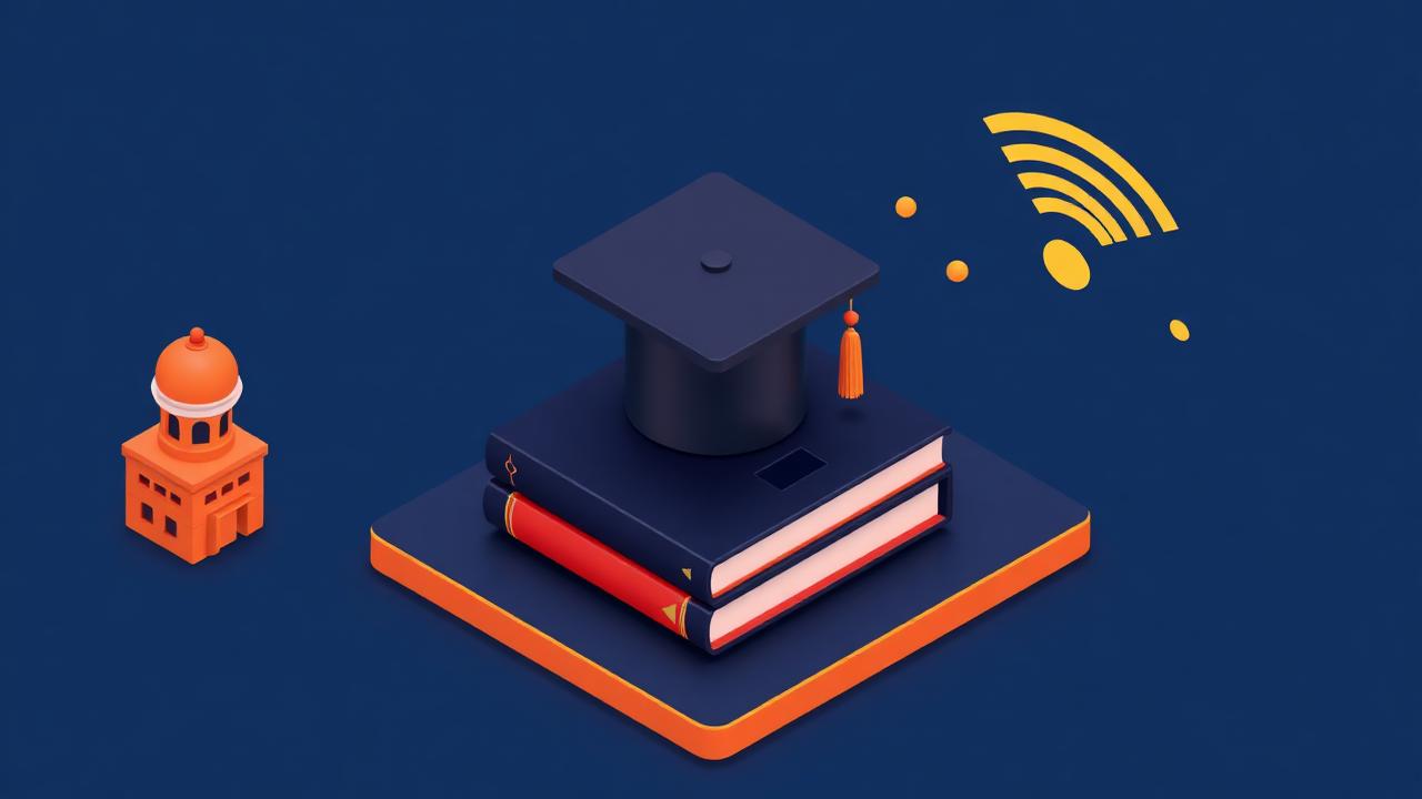 Education industry illustration