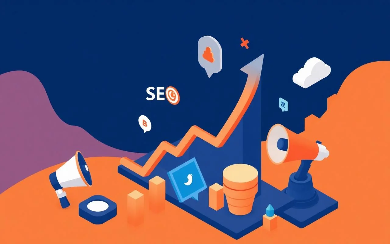 Digital Marketing illustration